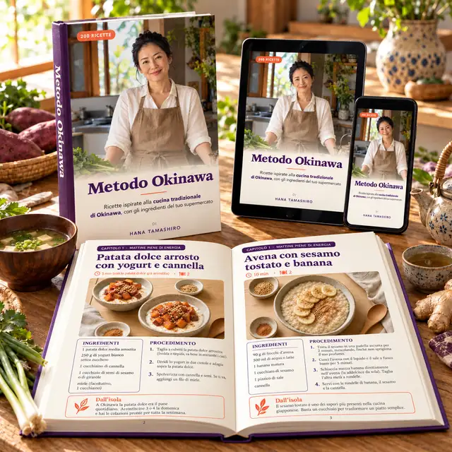 Il libro Metodo Okinawa aperto, su tablet e smartphone